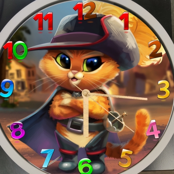 Mr Frisky 2x clock - Picture 3 of 6